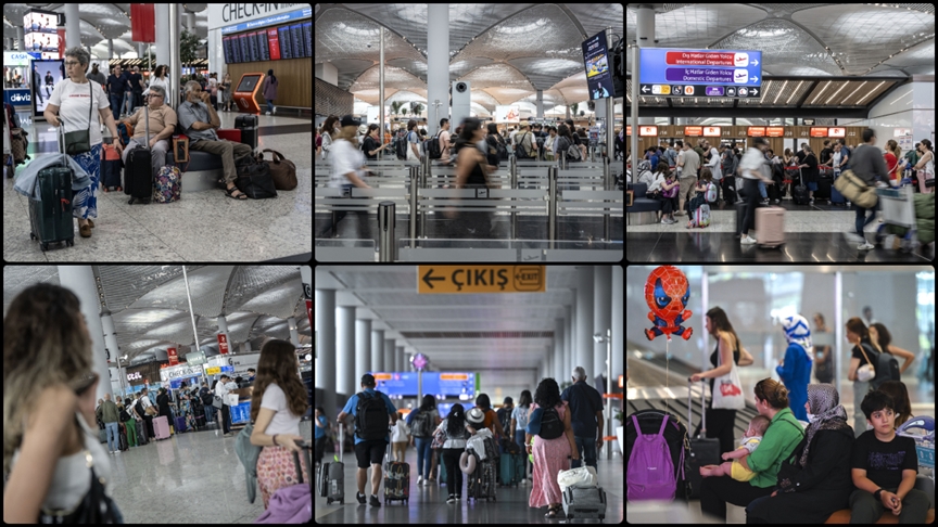 İstanbul'daki havalimanlarında yolcu sayısı birçok ülkenin nüfusunu aştı