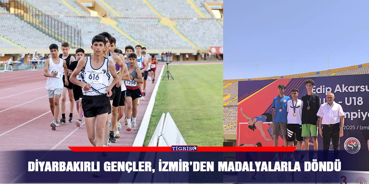 Diyarbakırlı gençler, İzmir’den madalyalarla döndü