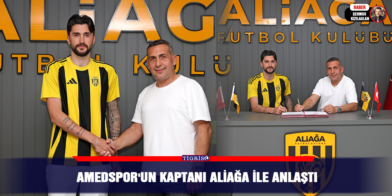 Amedspor'un Kaptanı Aliağa ile anlaştı