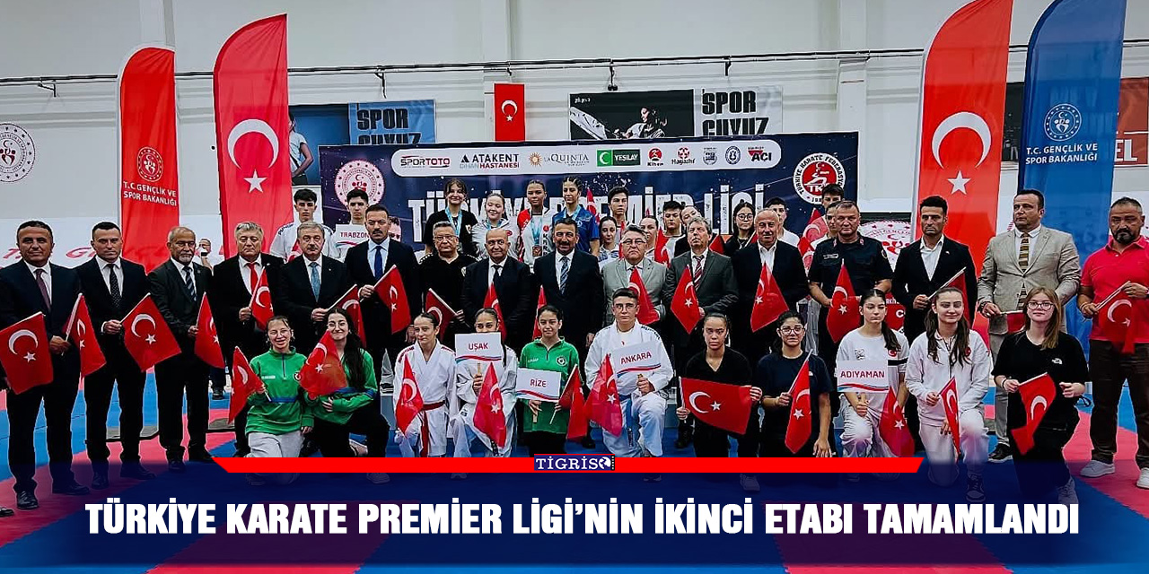 Türkiye Karate Premier Ligi’nin ikinci etabı tamamlandı