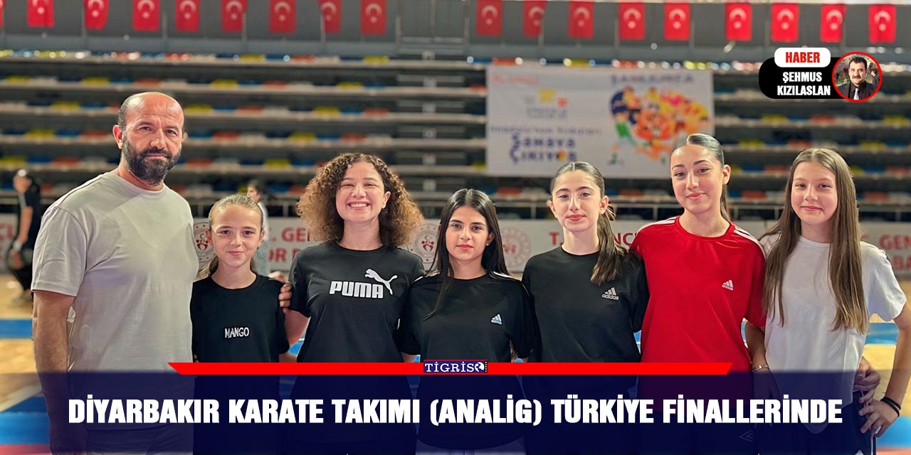 Diyarbakır Karate takımı (ANALİG) Türkiye Finallerinde