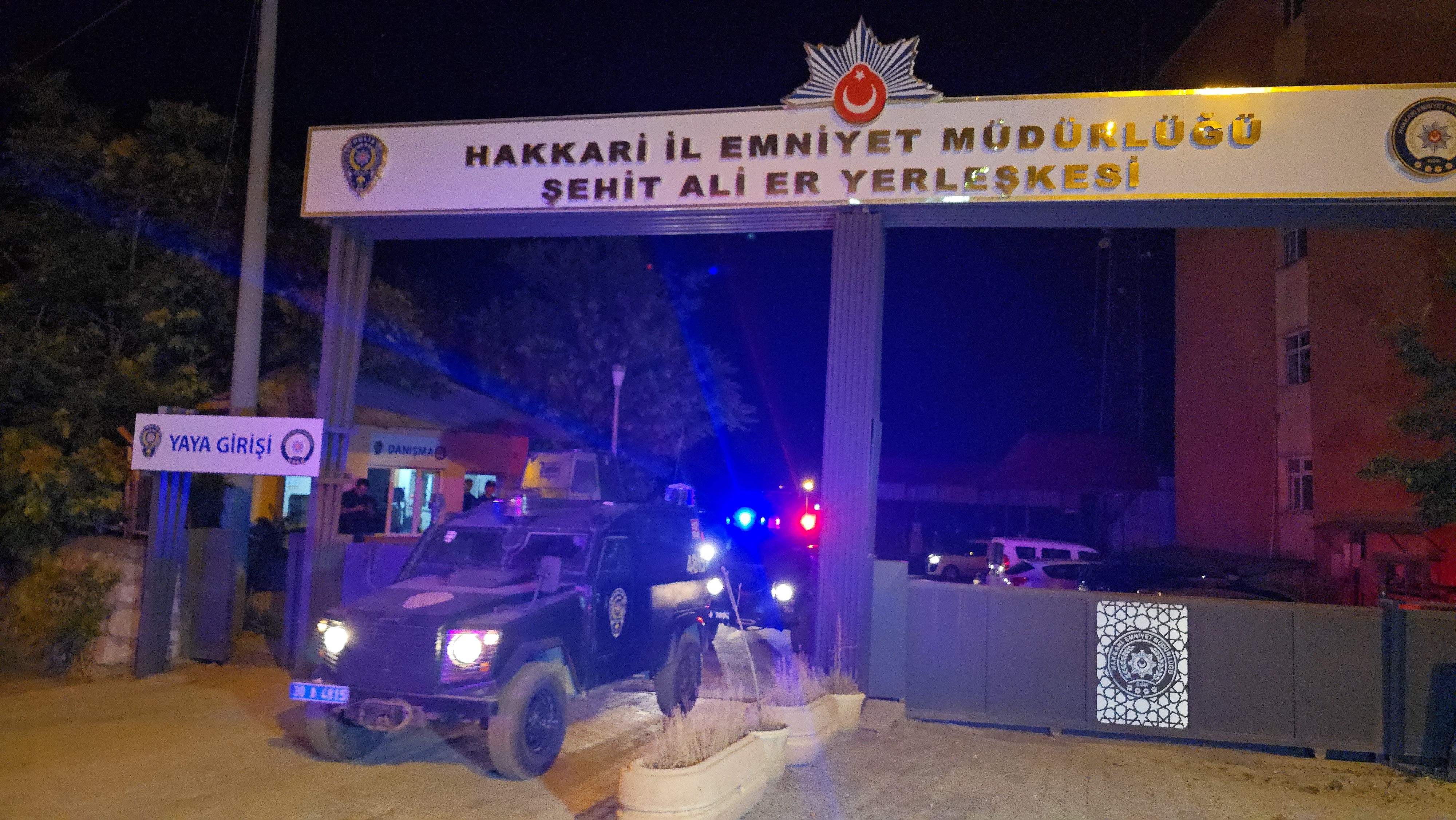 Hakkari'de asayiş uygulaması!