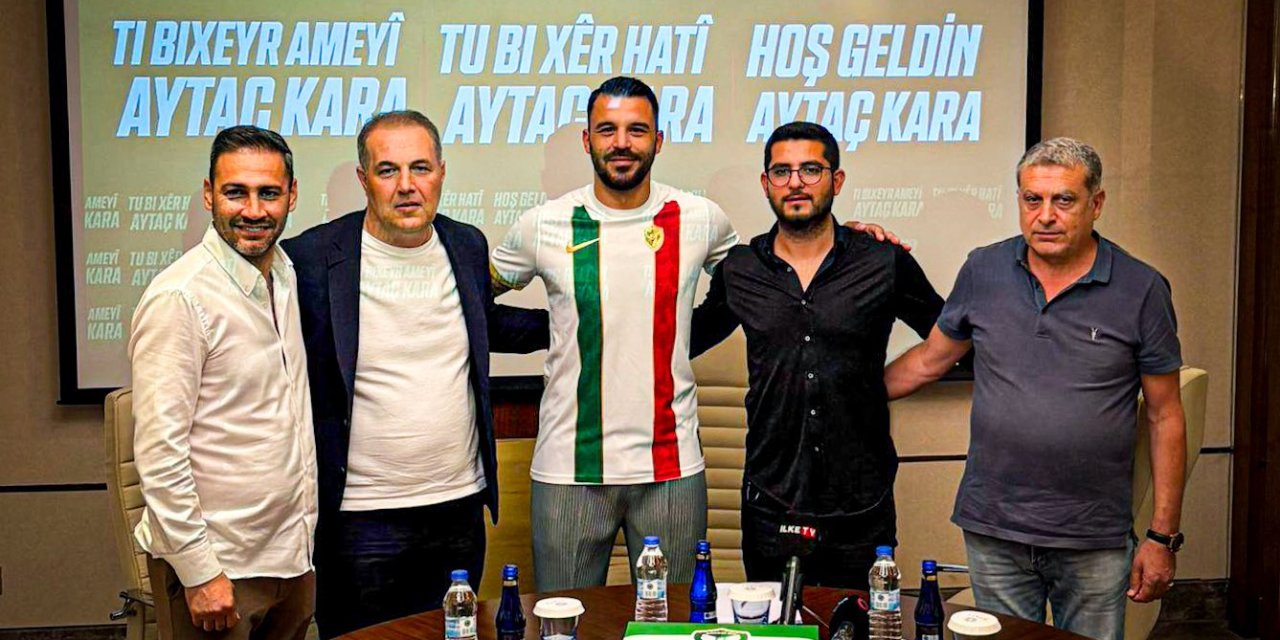 Amedspor yeni transferine İstanbul'da imzayı attırdı