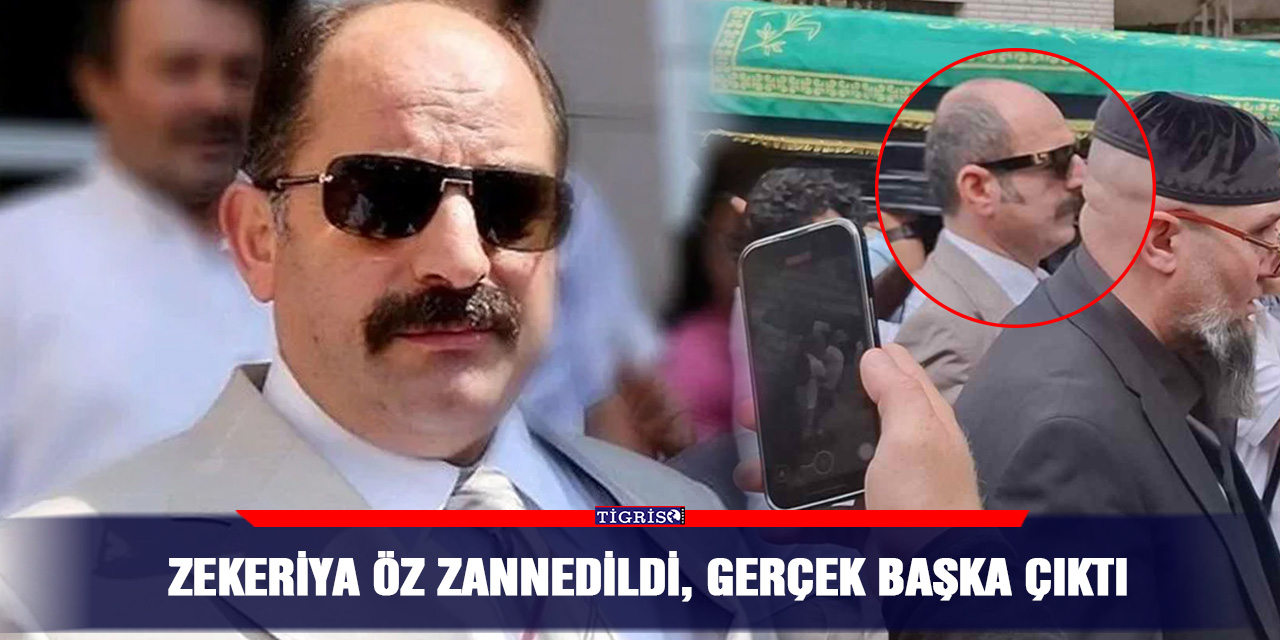 Zekeriya Öz zannedildi, Gerçek başka çıktı