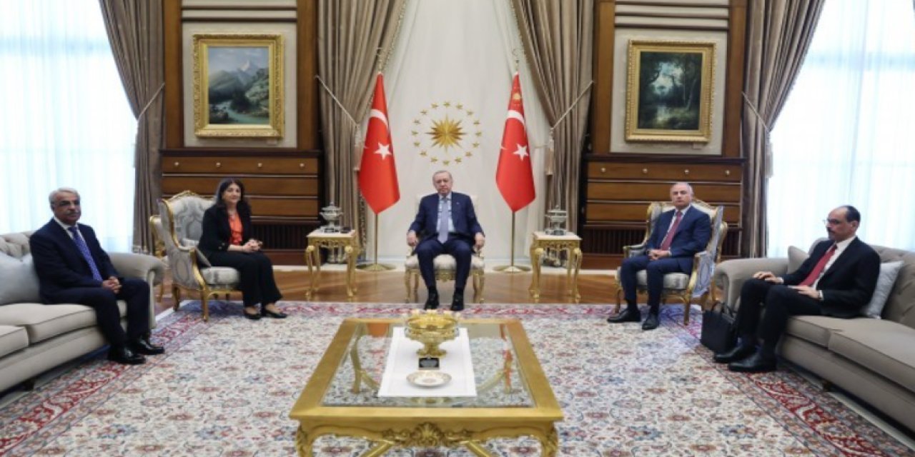 Erdoğan ile İmralı Heyeti görüşmesi sona erdi