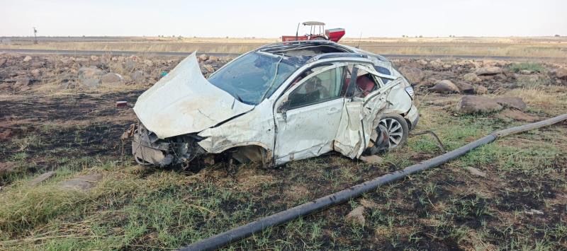 Takla atan otomobilde çocuk hayatını kaybetti