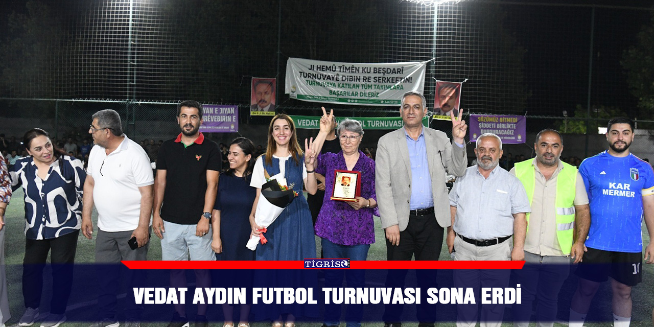 Vedat Aydın futbol turnuvası sona erdi