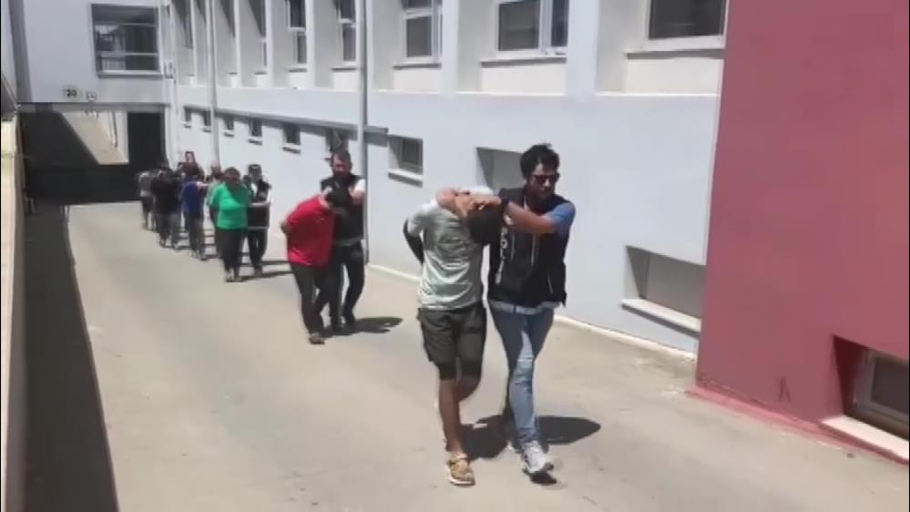 Torbacı operasyonu: 7 tutuklama