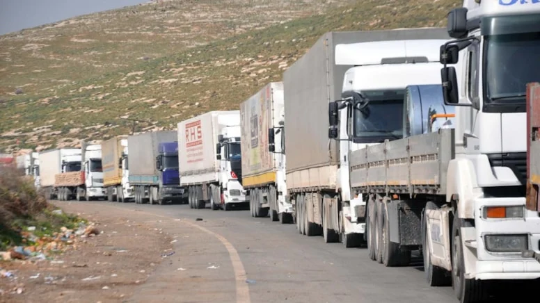 Türkiye-Suriye kara yolunda rekor trafik