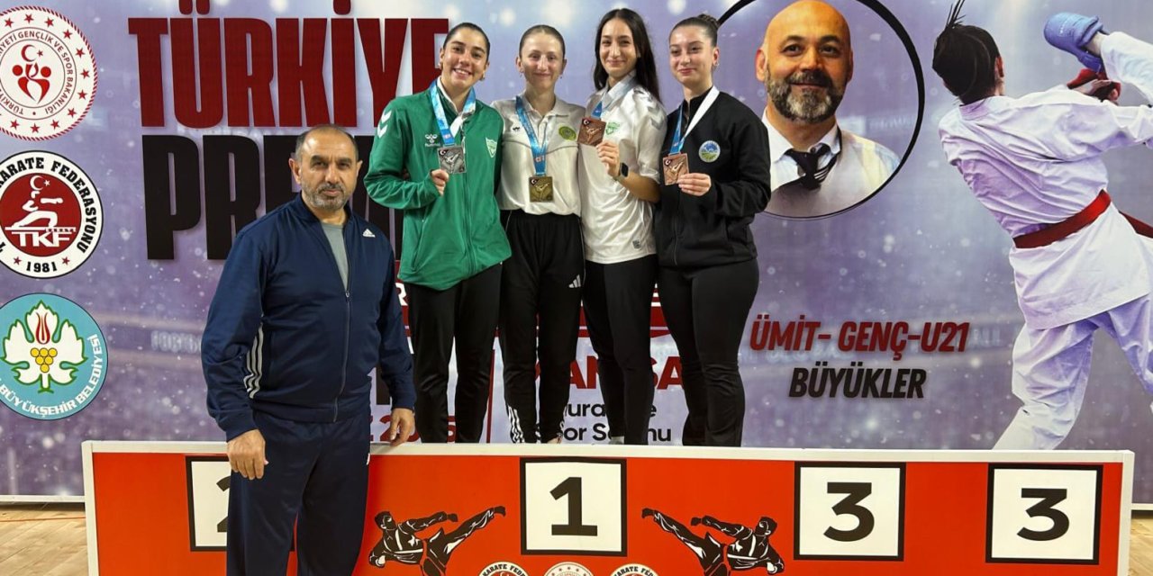 Diyarbakırlı Sena, Premier Lig'den madalyayla döndü