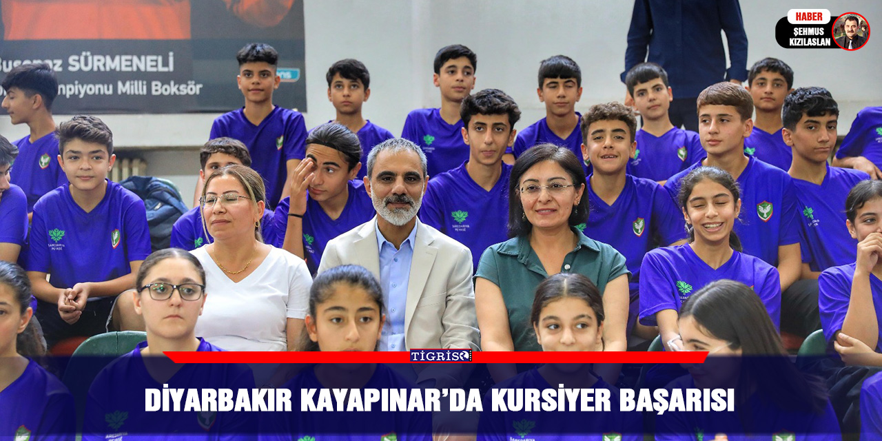 Diyarbakır Kayapınar’da kursiyer başarısı