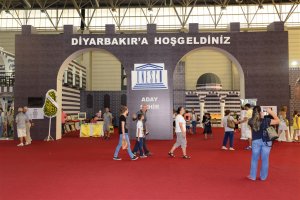 İzmir fuarında Diyarbakır standına yoğun ilgi