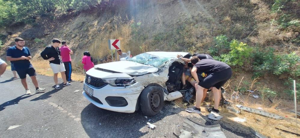 Tunceli’de kaza: 3 yaralı
