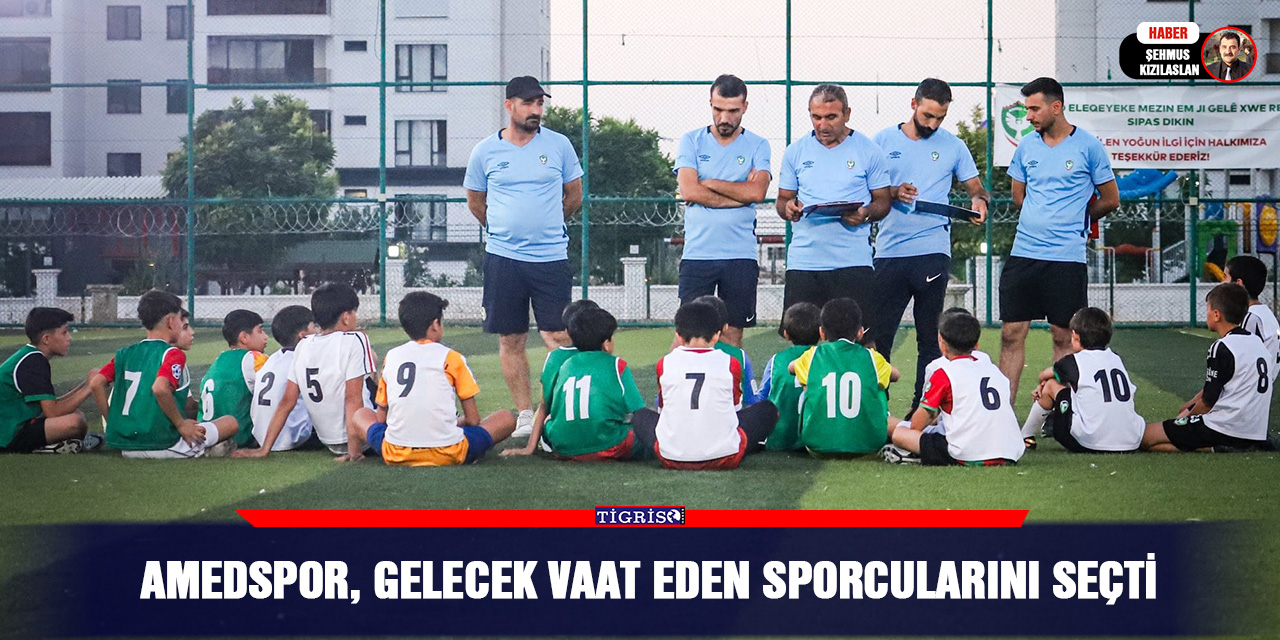 Amedspor, gelecek vaat eden sporcularını seçti