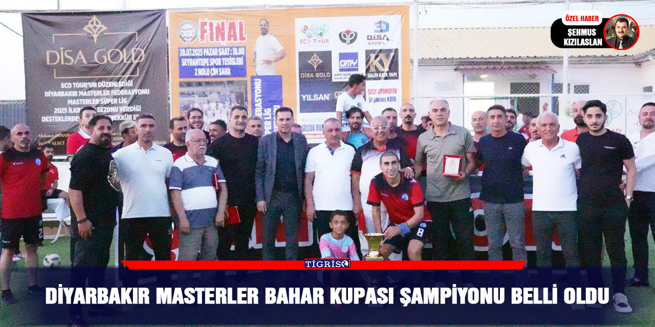 Diyarbakır Masterler bahar kupası şampiyonu belli oldu