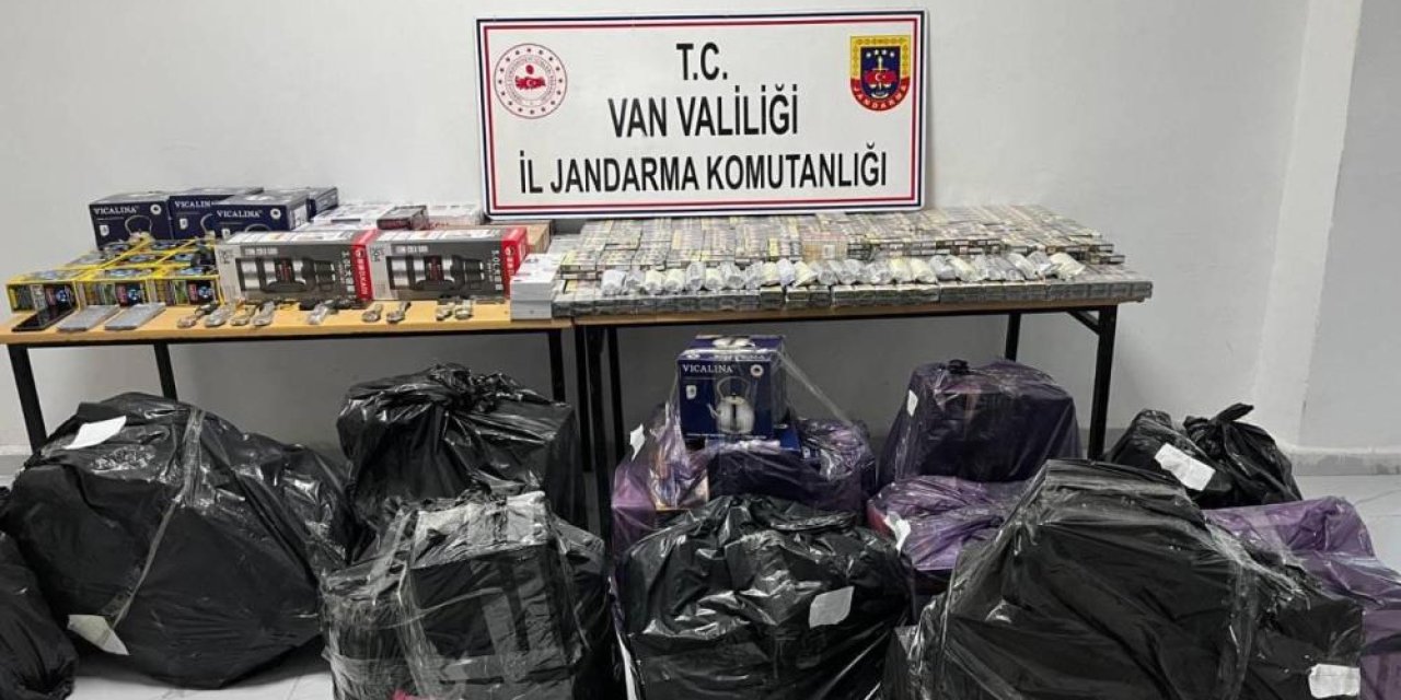 Van’da gümrük kaçakçılığı operasyonu