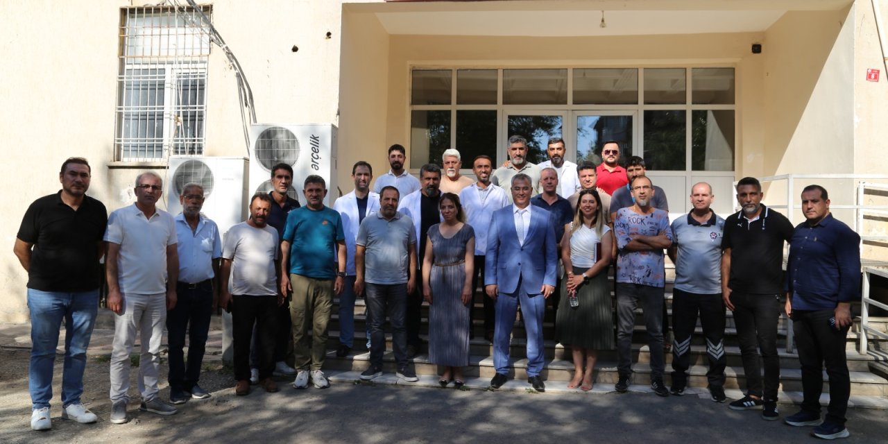 Diyarbakır İl Sağlık Müdürü Asiltürk'ten sağlık kuruluşlarına ziyaret