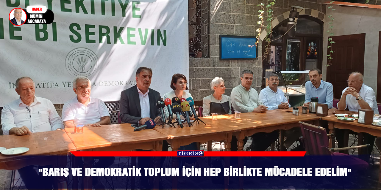 VİDEO -  "Barış ve demokratik toplum için hep birlikte mücadele edelim"
