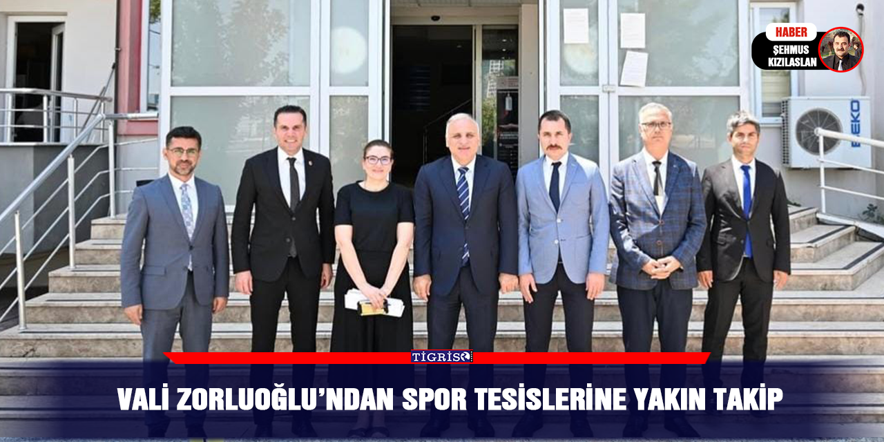 Vali Zorluoğlu’ndan Spor Tesislerine Yakın Takip