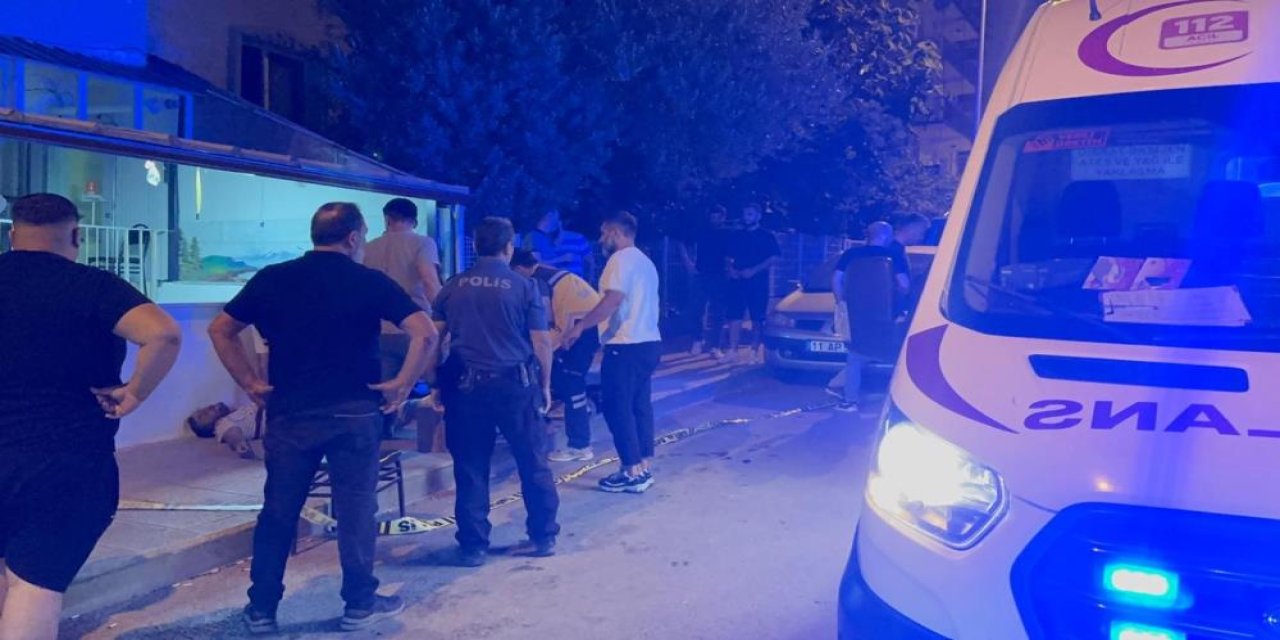 Bıçaklı kavga cinayetle bitti: 1 ölü, 2 yaralı