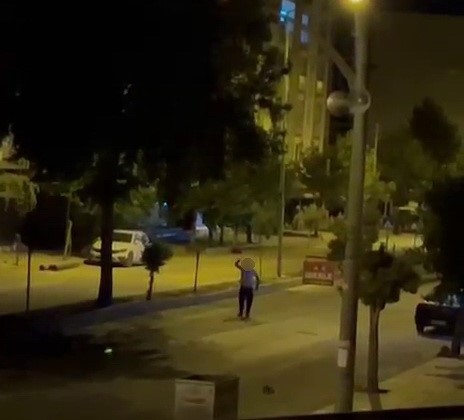 Madde etkisindeki şahıs trafiği tehlikeye attı