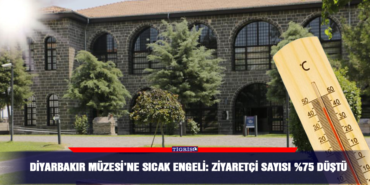 VİDEO - Diyarbakır Müzesi’ne sıcak engeli: ziyaretçi sayısı %75 düştü