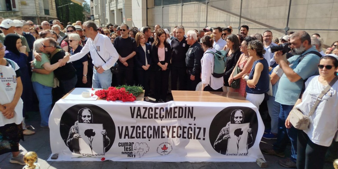 Cumartesi Annesi Emine Ocak son yolculuğuna uğurlandı