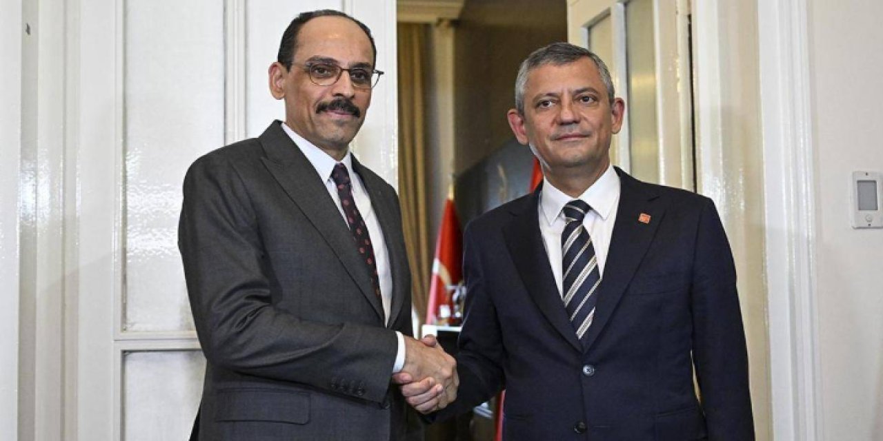 MİT Başkanı Kalın ve Özgür Özel'in görüşmesi sona erdi