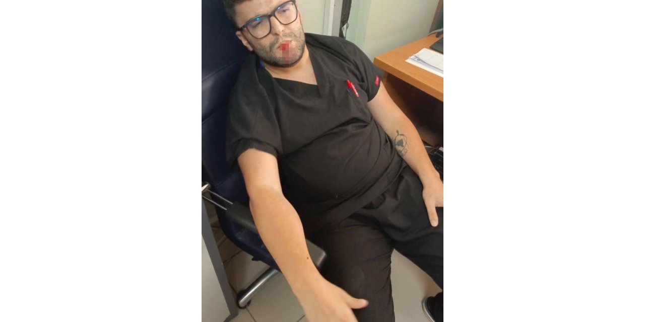 Devlet Hastanesi'nde hemşireye saldırı