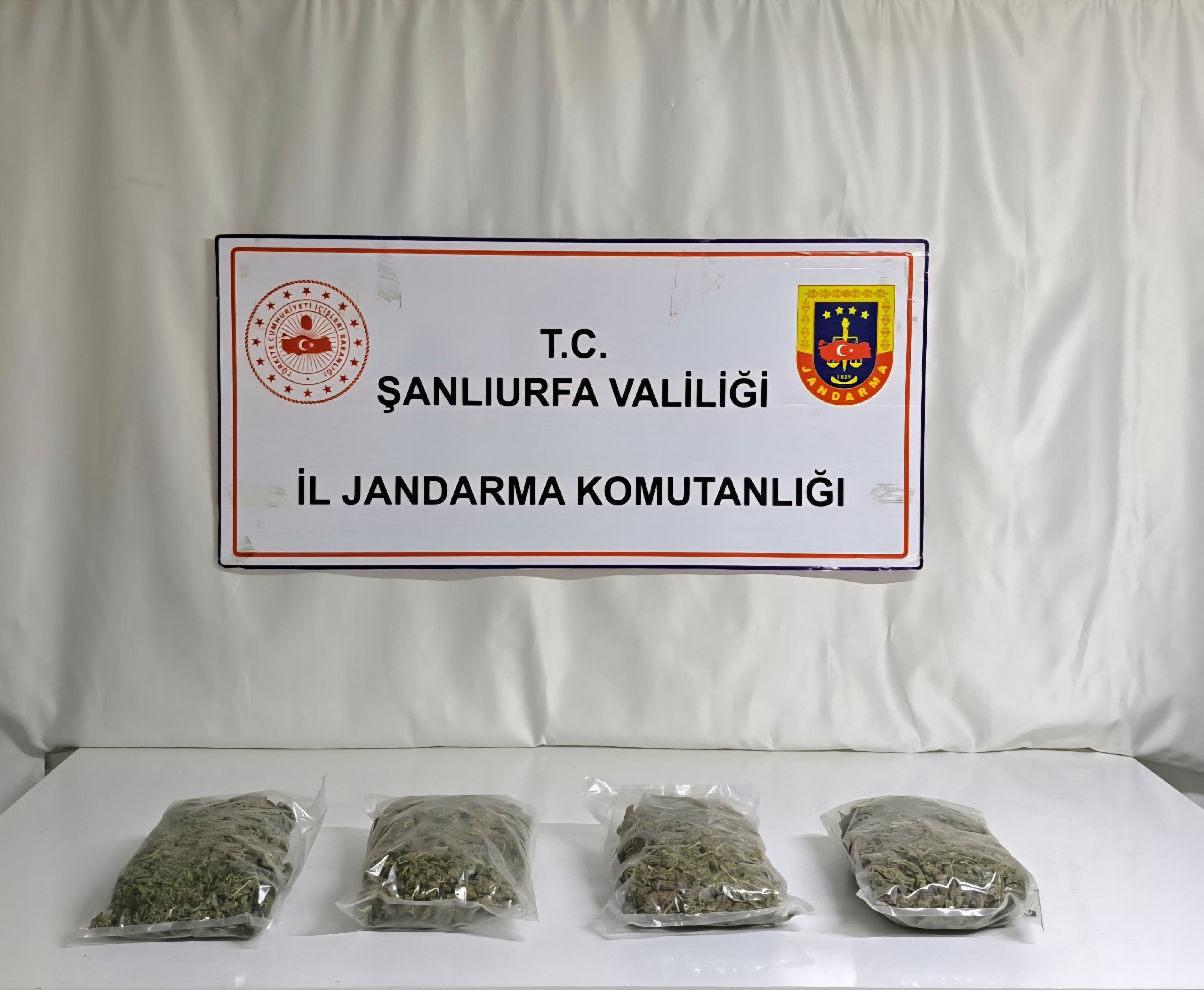 Şanlıurfa’da 6 kilo uyuşturucu ele geçirildi