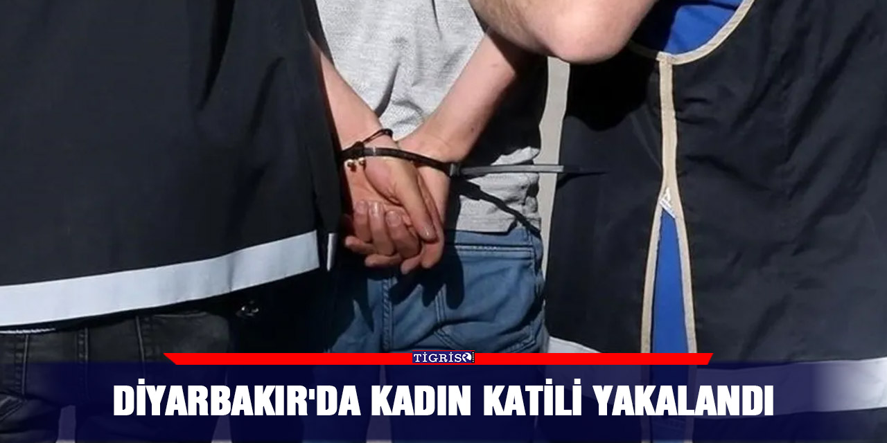 Diyarbakır'da kadın katili yakalandı