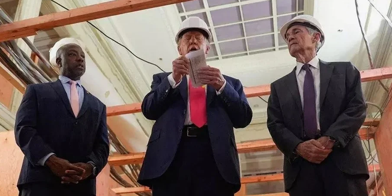 Canlı Yayında bina krizi