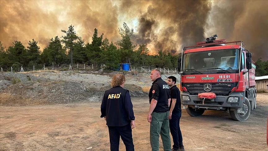 AFAD'dan orman yangını açıklaması