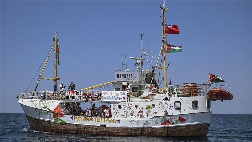 Hanzala gemisindeki aktivistler, Aşdod Limanı'na ulaştı