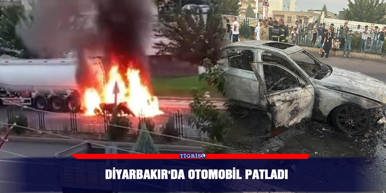 Diyarbakır'da otomobil patladı