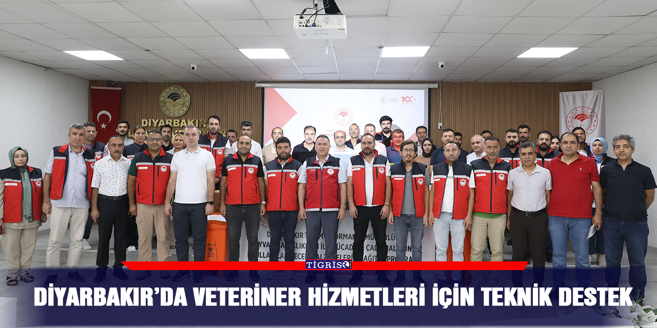 Diyarbakır’da Veteriner Hizmetleri için teknik destek