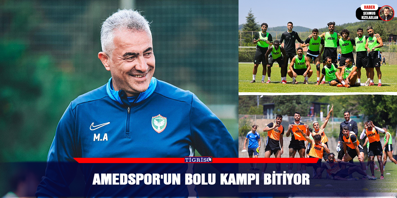 Amedspor'un Bolu kampı bitiyor