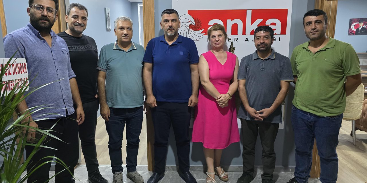 GGC'den ANKA Haber Diyarbakır bürosuna ziyaret