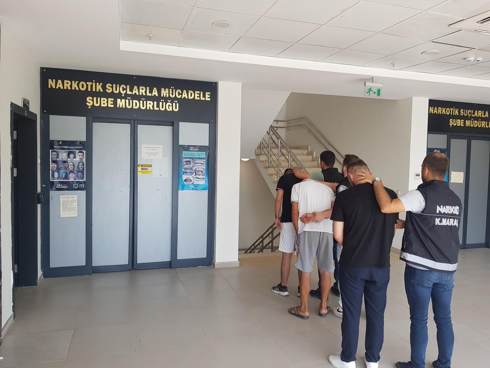 Kahramanmaraş'ta uyuşturucuya 3 tutuklama