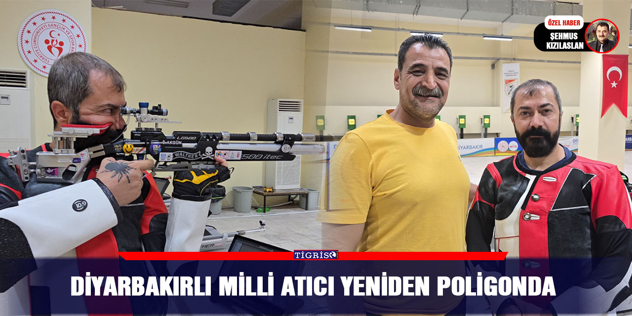 VİDEO - Diyarbakırlı milli atıcı yeniden poligonda