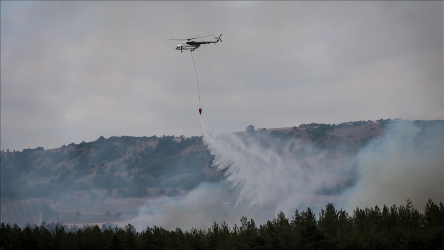 İki ilde orman yangını: Ekipler Bölgede