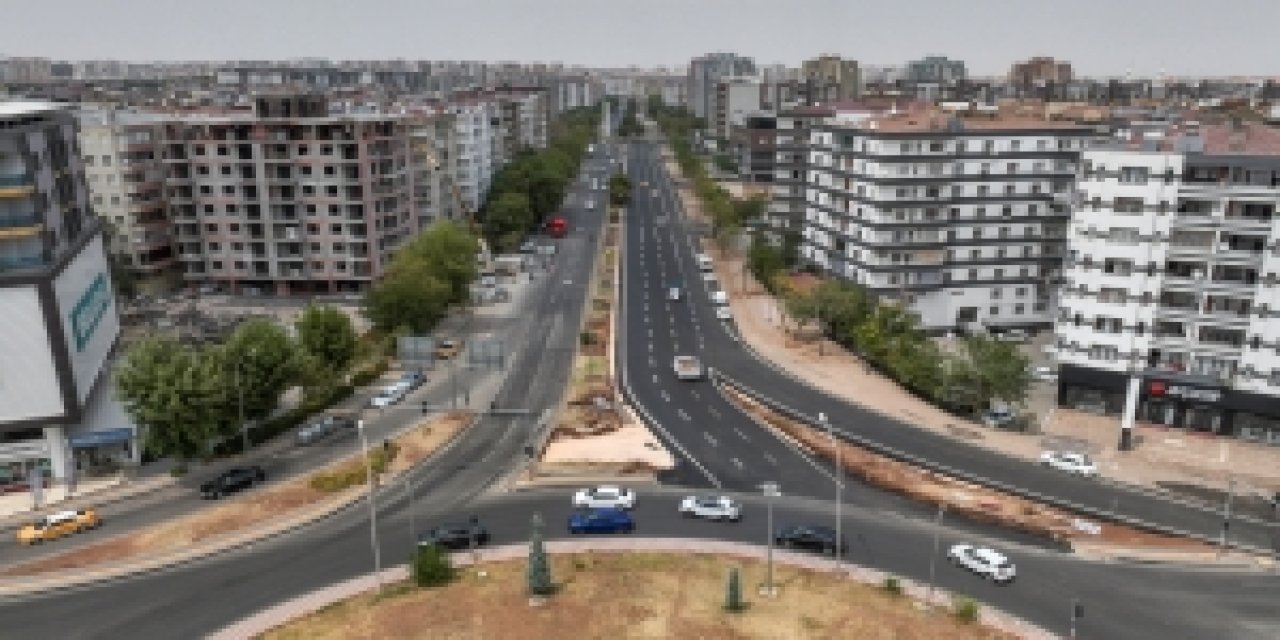 Diyarbakır'da Selahaddin Eyyubi Bulvarı kısmen açıldı