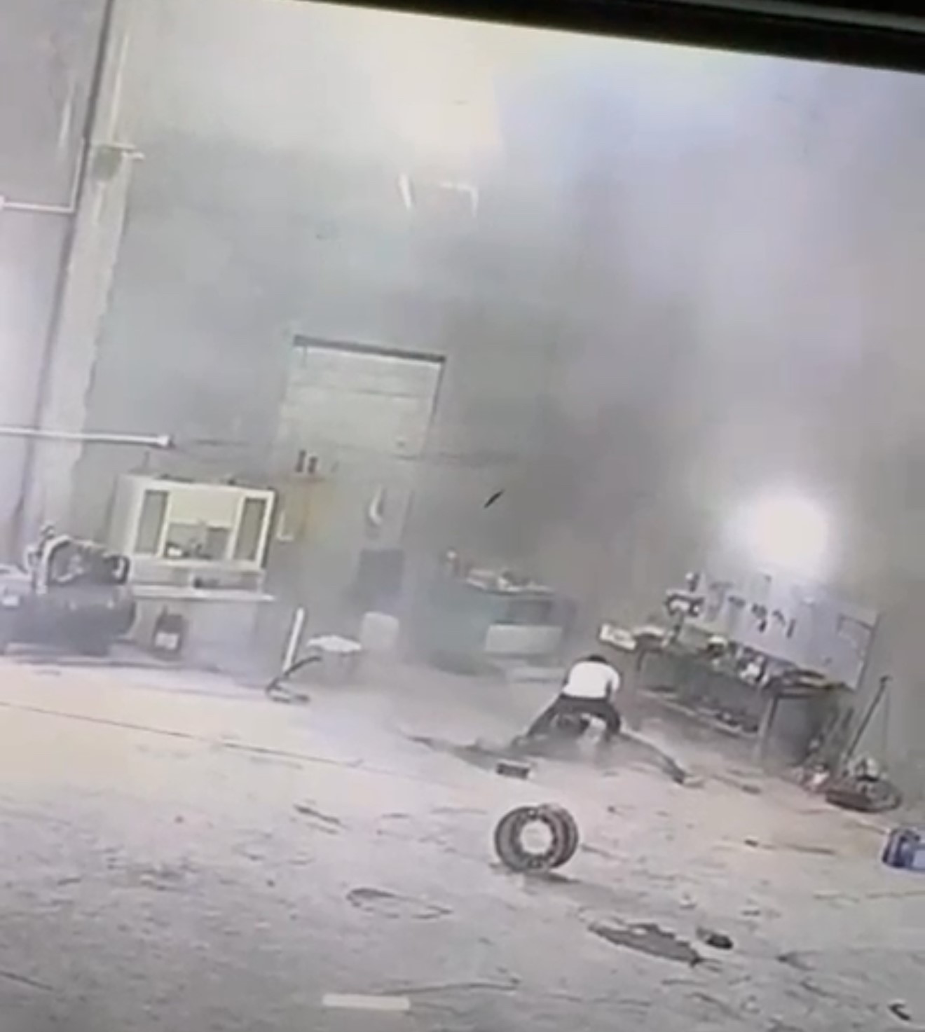 VİDEO - Lastik patlaması can aldı