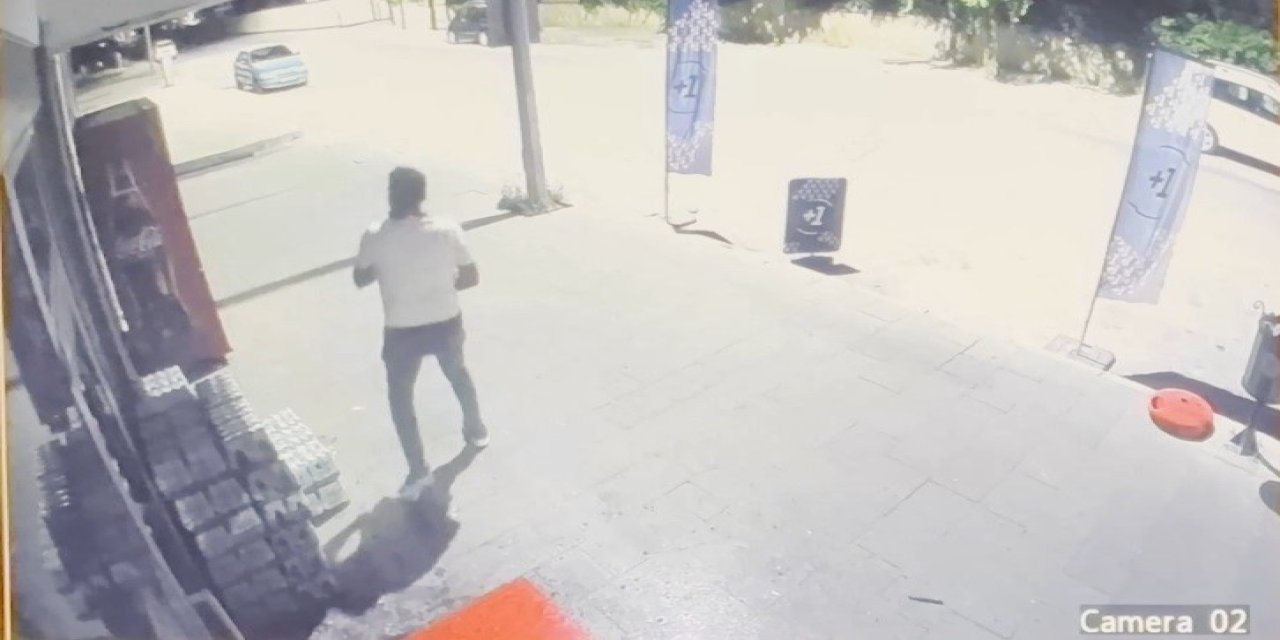 Alkollü şahıs işyerine saldırdı