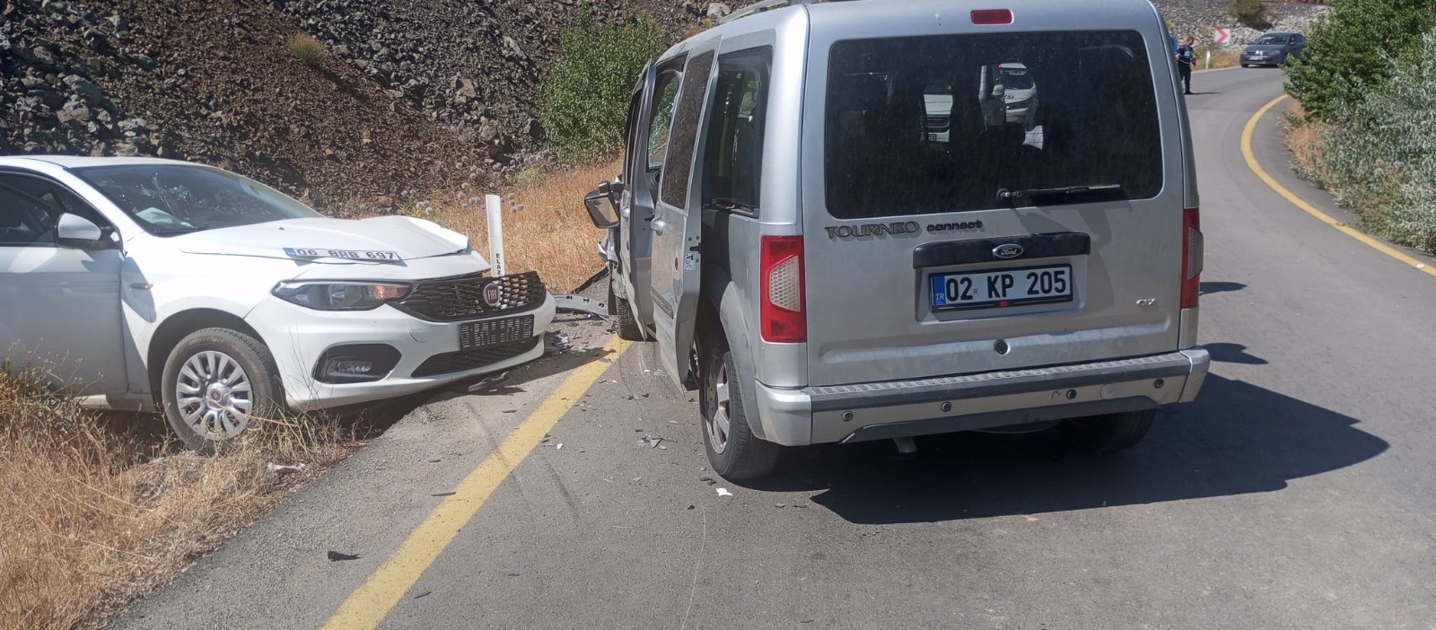 Elazığ’da trafik kazası: 6 yaralı