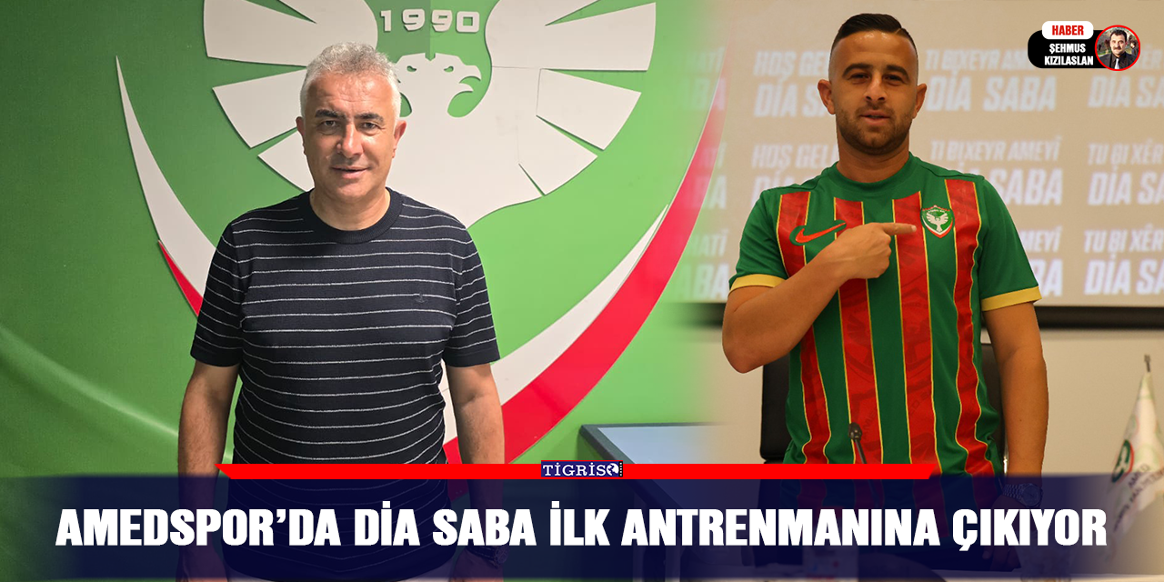 Amedspor’da Dia Saba ilk antrenmanına çıkıyor