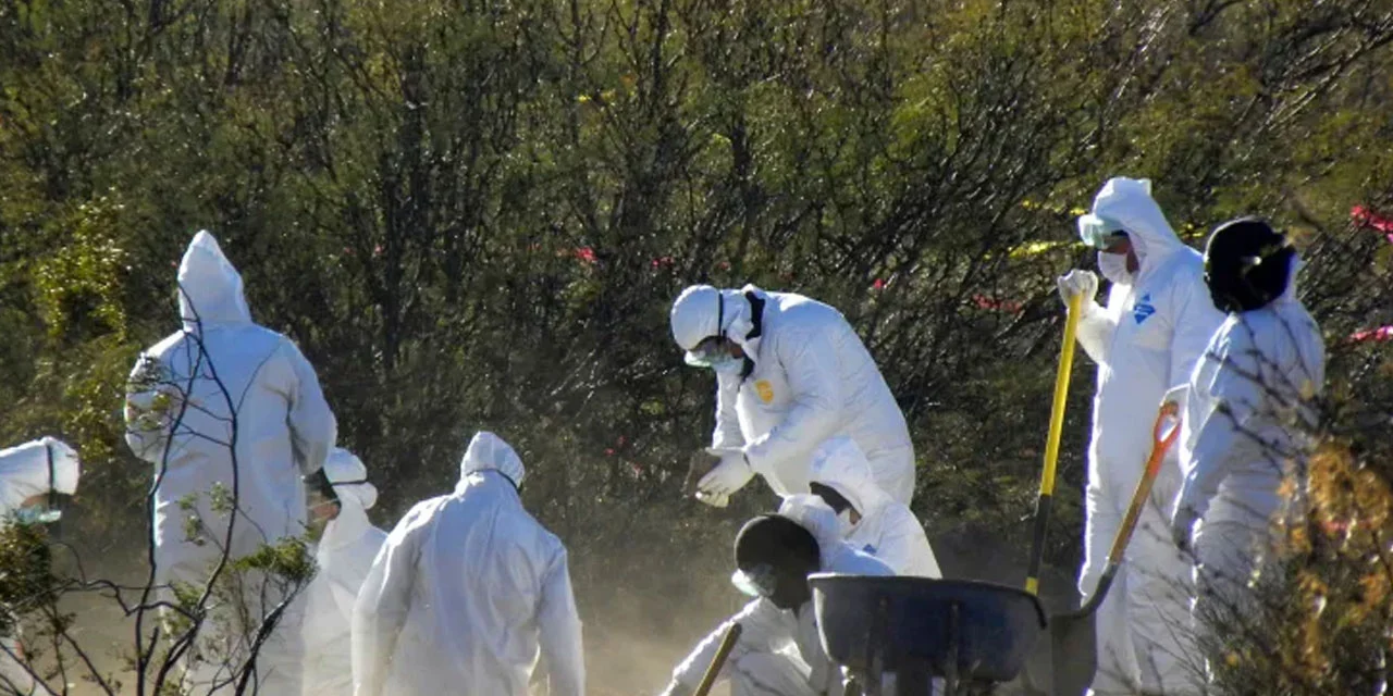 Özel mülkte 32 ceset bulundu