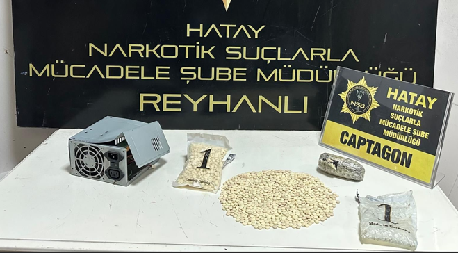 Bilgisayar fanı içerisinden uyuşturucu çıktı