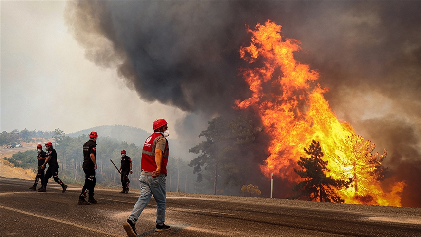 Orman yangınlarına ilişkin uyarı