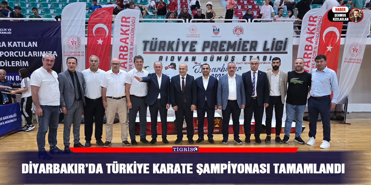 Diyarbakır’da Türkiye karate şampiyonası tamamlandı